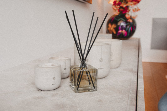 Milos Giftset diffuser 200 ml & The Concrete Candle 250gr